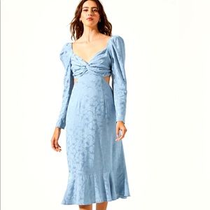 NEW ASTR the label midi dress, size L